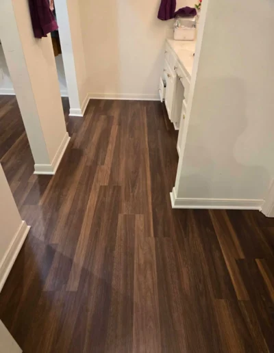 CORETEC LVT and Mohawk Carpet Install