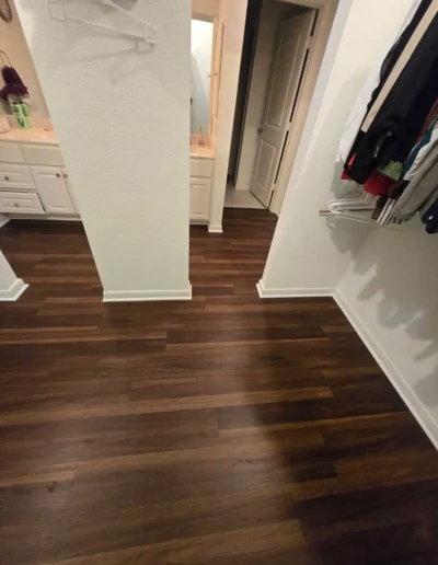 CORETEC LVT and Mohawk Carpet Install